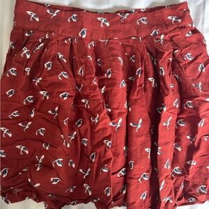 Gap Red Bird Women's Skirt